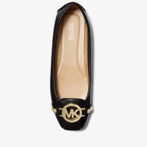 Michael Kors Fulton Studded Moccasin (Black/Gold)